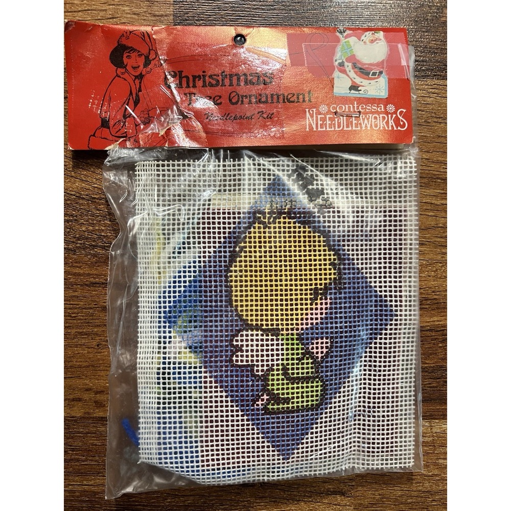 Contessa Needleworks Christmas Tree Ornament Needlepoint Kit PRAYING ANGEL
